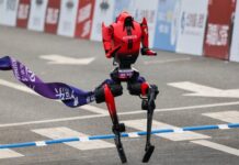 Humanoid robot beats human half-marathon world record in Beijing