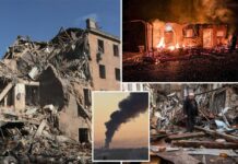 Russia launches one of its largest attacks of the war, killing at least 8 Ukrainian civilians and wounding 60 others: ‘Vile war crime’