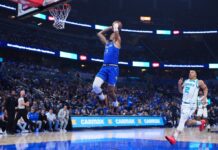 Magic crush Hornets in play-in to set up date with Pistons in first round of playoffs