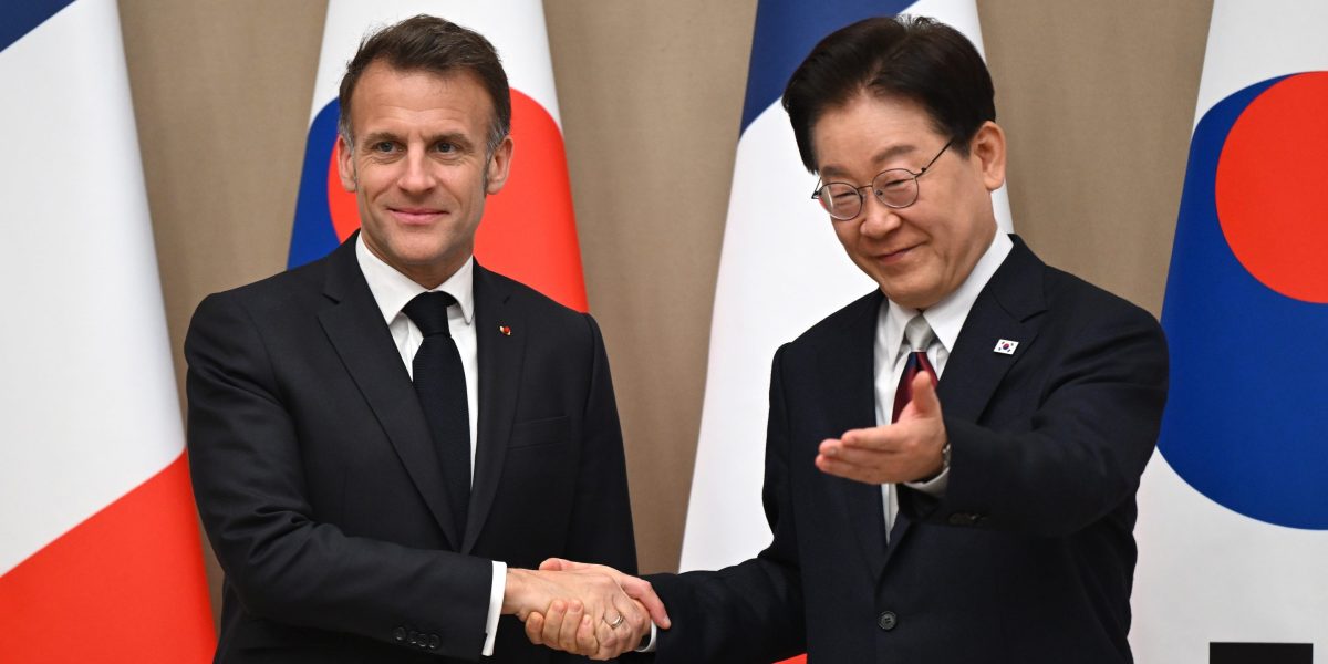 France, South Korea say they’ll work together on reopening Strait of Hormuz