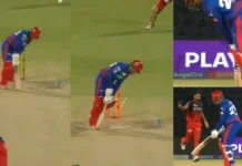 WATCH: Bhuvneshwar Kumar cleans up Sahil Parakh with a toe-crushing yorker in DC vs RCB IPL 2026 clash