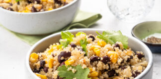 Black Bean and Corn Quinoa Salad