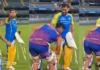 WATCH: Deepak Chahar touches feet of MS Dhoni ahead of MI vs CSK IPL 2026 clash