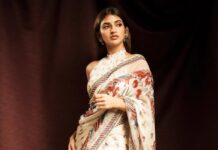 Sreeleela makes a case for airy florals in a chintz-inspired Torani sari
