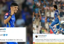 IPL 2026: Fans go crazy as Tilak Varma’s stunning century and Ashwani Kumar’s 4-fer guide MI to a dominant win over GT