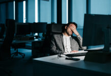 Increased Work Commitments Causing Man To Neglect Alcohol