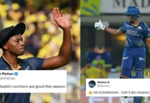 Fans go crazy as Kagiso Rabada and Sai Sudharsan star in GT’s dominant win over CSK