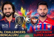 RCB vs LSG, IPL 2026 Match Prediction: Who will win today’s game between Royal Challengers Bengaluru and Lucknow Super Giants?