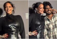 Rihanna Charms Mumbai Invites Paparazzi To Pose With Her At Star-Studded Event