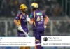 Fans go wild Rinku Singh and Anukul Roy steer KKR to a nail-biting victory over Rajasthan Royals in IPL 2026