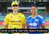 SA-W vs IND-W, 2nd T20I, Match Prediction: Who will today’s game between South Africa Women and India Women?