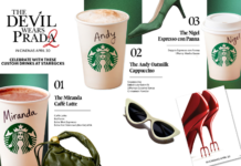 Starbucks launches three exclusive “The Devil Wears Prada 2” character-inspired drinks