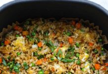 Air Fryer Fried Rice
