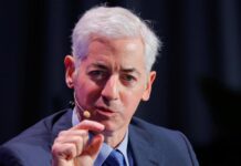 Bill Ackman’s Pershing Square plunges 18% in NYSE debut