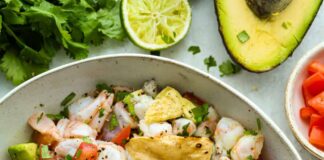 Avocado Shrimp Ceviche