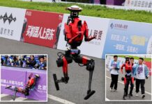Chinese robot smashes human world record in half-marathon: ‘Just whooshed right past me’