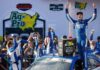 Corey Day earns first career NASCAR O’Reilly win in chaotic Talladega finish