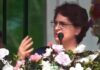 Priyanka Gandhi Slams Himanta Sarma, Alleges ‘One Family’ Control Over Assam Resources At Nazira Rally