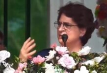 Priyanka Gandhi Slams Himanta Sarma, Alleges ‘One Family’ Control Over Assam Resources At Nazira Rally