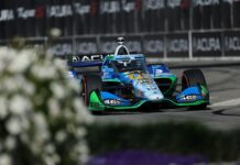 Felix Rosenqvist hopes Long Beach pole kickstarts IndyCar season turnaround