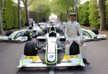 Jenson Button reflects on “emotional” reunion with title-winning Brawn GP F1 car at Goodwood