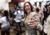 Dem Senate candidate ripped for Kamala Harris-style marching band theatrics at convention