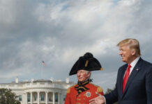 After 250 Years Broken Britain’s King Visits the Former British Colony