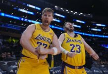 LeBron, Luka ‘impersonators’ drop six figures to sit courtside for Game 1 with one goal