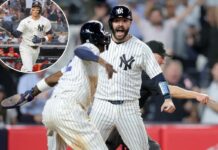 Yankees rally in ninth with help from fielding blunder for wild walk-off win over Angels