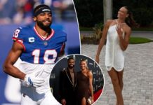 Giants’ Darius Slayton, Olympian Anna Hall get married in lavish ceremony at Long Island castle