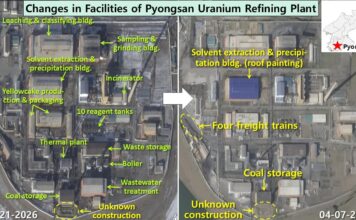New satellite images reveal upgrades, freight activity at North Korea’s Pyongsan uranium plant