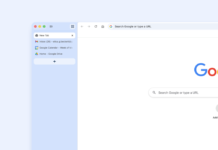 Chrome finally adds support for vertical tabs.