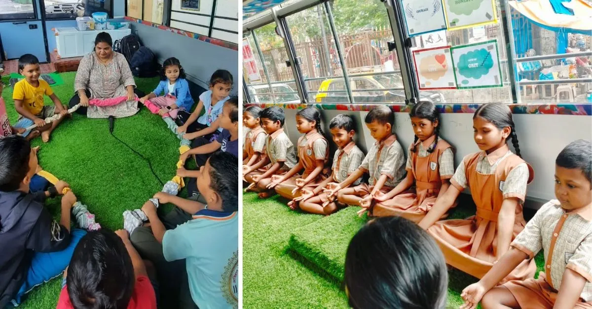 This Mumbai Bus Is Turning Music Into a Lifeline for 500 Children in Bastis