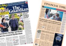 The Papers: ‘Burnham faces perilous race’ and ‘WHO declares Ebola emergency’