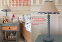 Louise Thompson’s £53 scalloped table lamp ‘perfectly elevated’ her son’s bedroom makeover