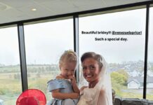 Inside Venezuela Fury’s wedding with towering blue cake as Molly-Mae shares pictures