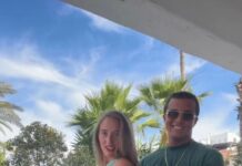 Venezuela Fury and Noah Price can’t keep their hands off each other on £30k honeymoon