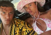 Venezuela Fury, 16, wears £1,300 outfit on honeymoon with new husband Noah Price, 19