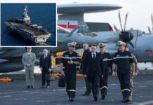 France deploys country’s sole aircraft carrier toward Strait of Hormuz as part of joint military effort