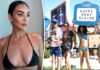 George Kittle’s wife Claire rocks bikini at star-studded Las Vegas birthday bash
