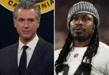 Gavin Newsom stepped in to clear homeless encampment outside legendary NFL player’s family home