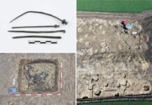 Archaeologists discover massive ancient site, over 1,000 artifacts before railway construction