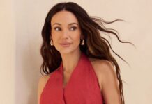 Michelle Keegan raves about three under-£40 heatwave co-ords with cooling fabrics