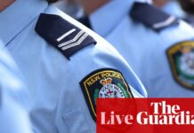 Australia news live: NSW police make 993 arrests in four-day domestic violence sweep