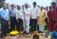 Foundation Stone Laid For 100-Bed Kidwai Peripheral Cancer Care unit In Bidar