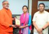 Govt School Girl Toppers Feted By Sri City