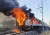 Fire Breaks out in Thiruvananthapuram-Delhi Rajdhani Express in MP