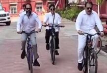 High Court Of Orissa Judges Cycle To Court Amid Fuel Crisis, Send Message On Conservation