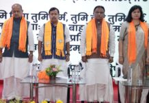 BHUBANESWAR: Nitin Nabin Holds Grueling Sessions With Odisha BJP Leaders Ahead Of Rural Polls