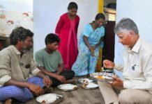CM Visits Fisherman’s Home for Lunch